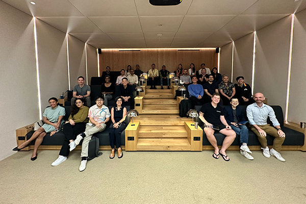 Pictures showing participants at Dignite's training